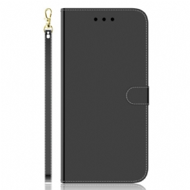 Flip Case voor OnePlus Nord CE 2 5G Met Ketting Kunstlederen Band