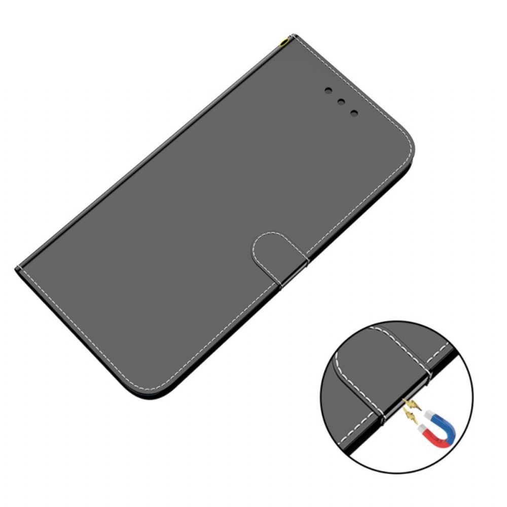 Flip Case voor OnePlus Nord CE 2 5G Met Ketting Kunstlederen Band