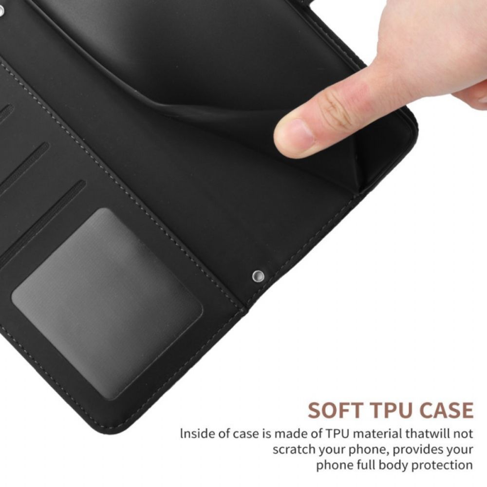 Flip Case voor OnePlus Nord CE 2 5G Portemonnee Met Vlinderprint