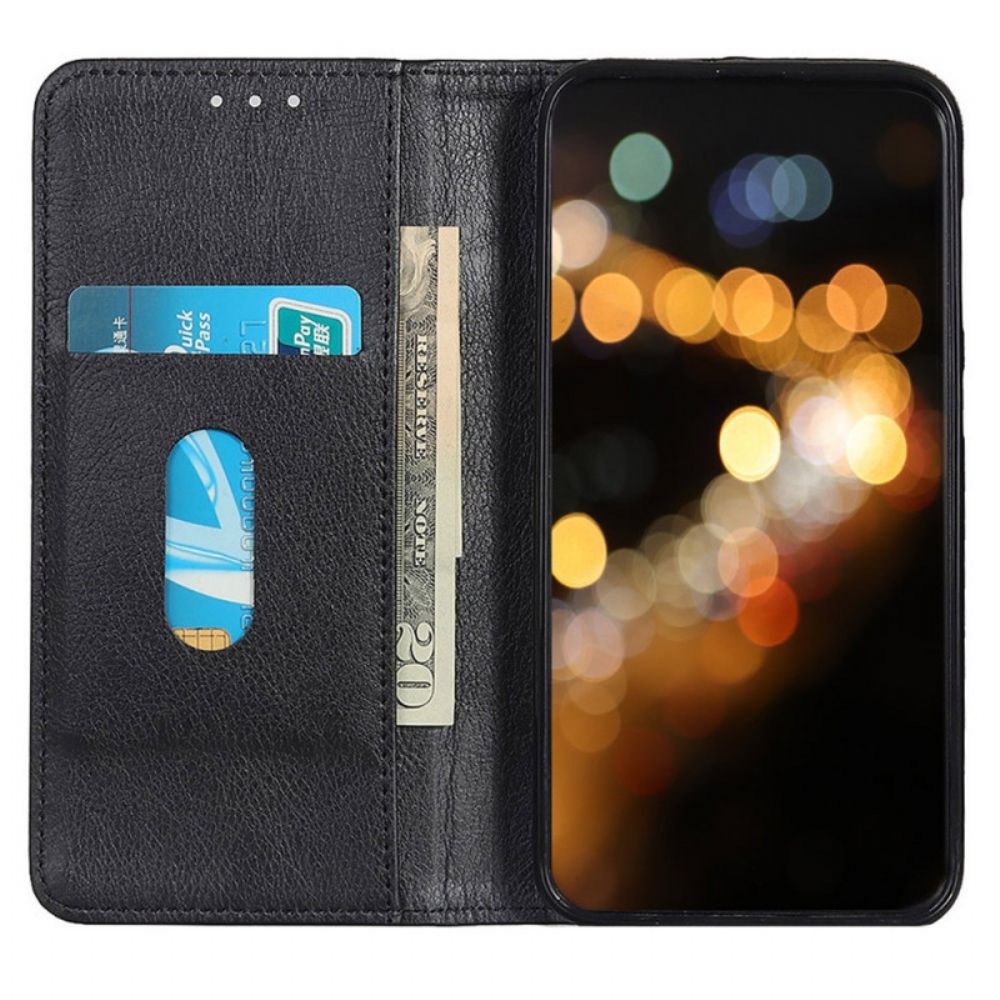 Flip Case voor OnePlus Nord CE 2 5G Traditioneel Leer