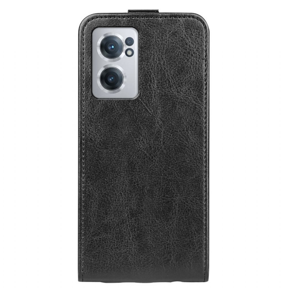 Folio-hoesje voor OnePlus Nord CE 2 5G Flip Case Verticale Klep