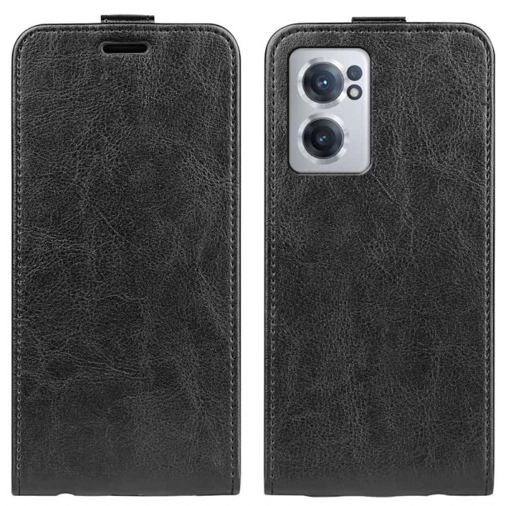 Folio-hoesje voor OnePlus Nord CE 2 5G Flip Case Verticale Klep