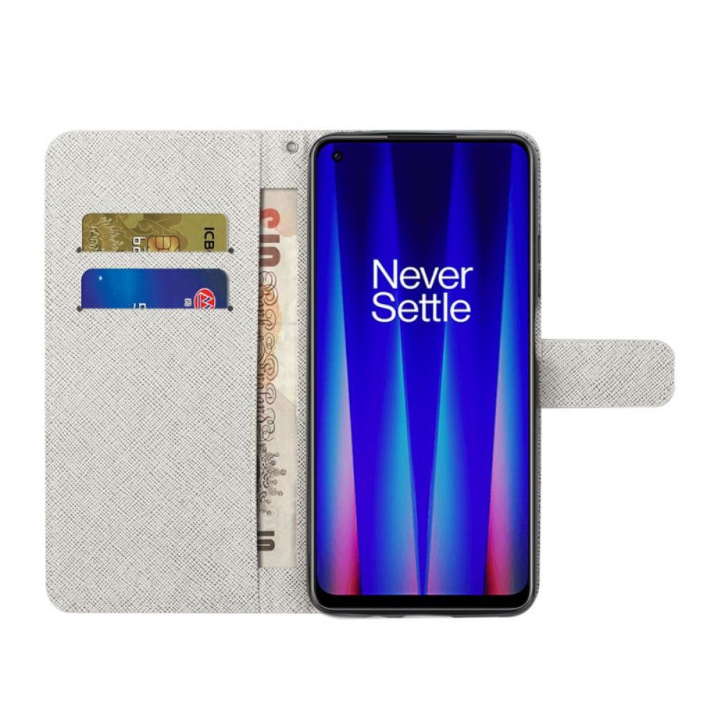 Folio-hoesje voor OnePlus Nord CE 2 5G Luchtvlinder