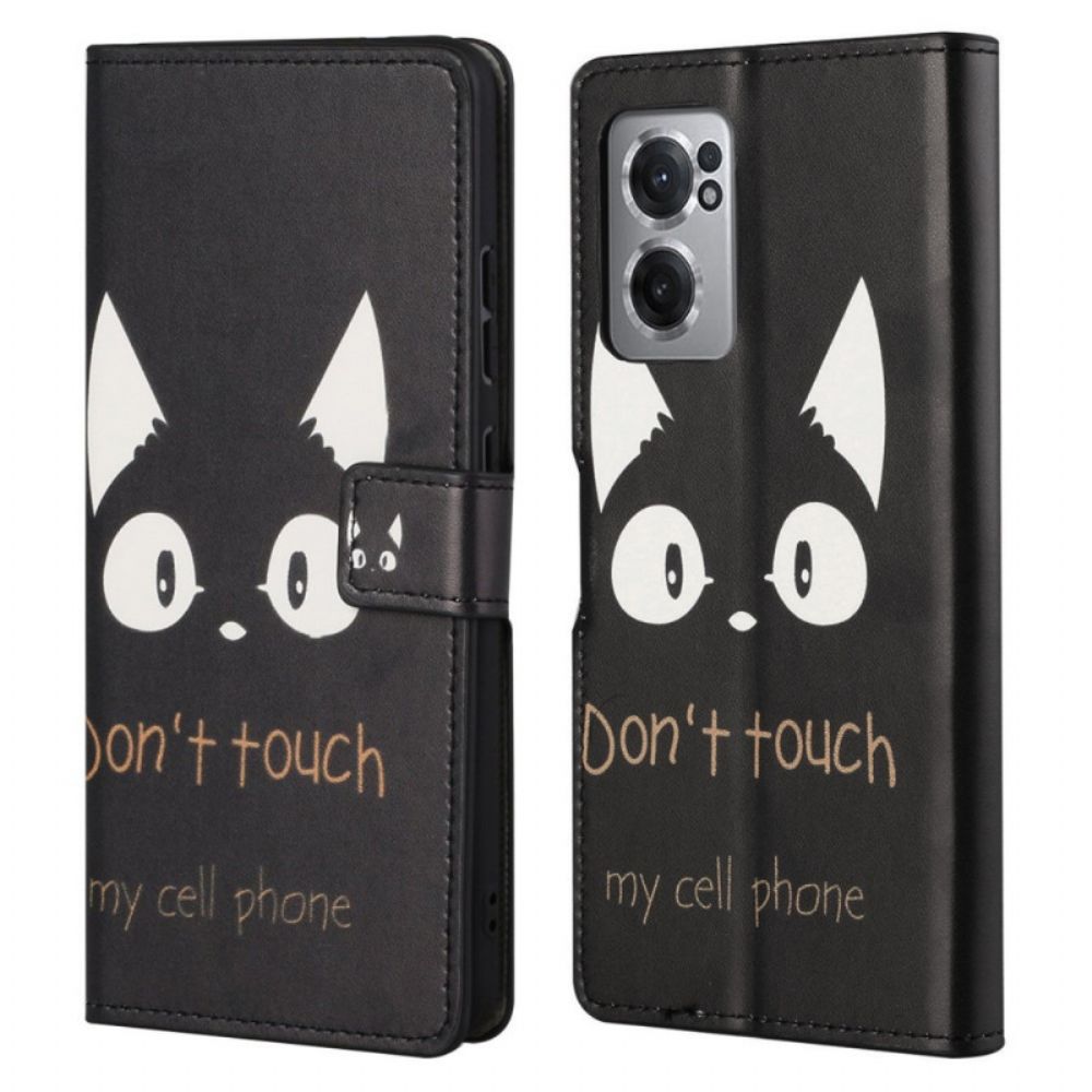 Folio-hoesje voor OnePlus Nord CE 2 5G Privacy