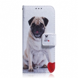 Folio-hoesje voor OnePlus Nord CE 2 5G Tedere Mops