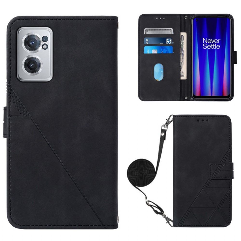 Folio-hoesje voor OnePlus Nord CE 2 5G Yb Imecrinting Handtas