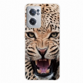 Hoesje voor OnePlus Nord CE 2 5G Agressieve Leopard