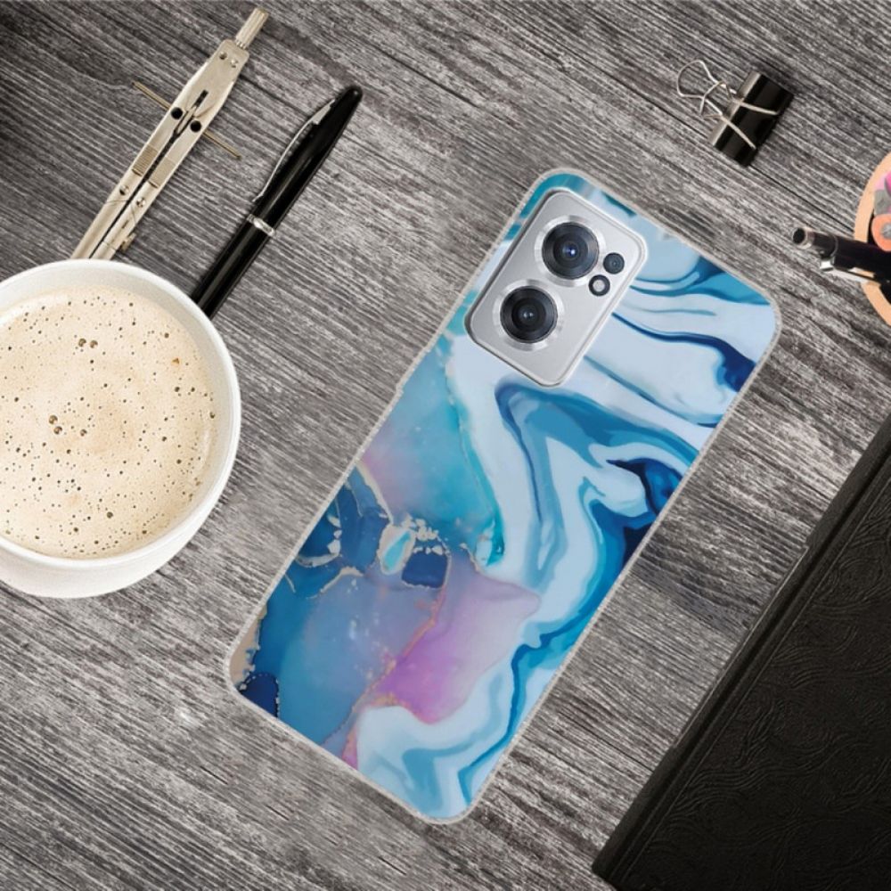 Hoesje voor OnePlus Nord CE 2 5G Blauwe Golven