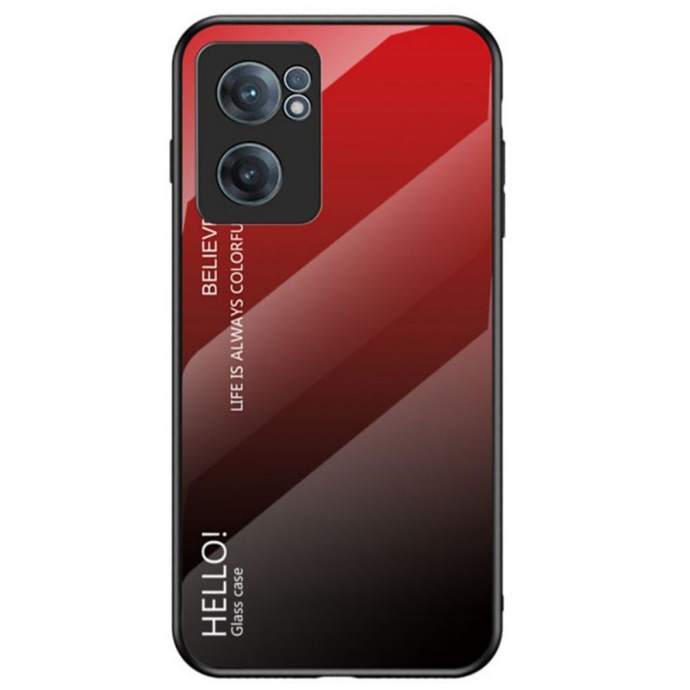 Hoesje voor OnePlus Nord CE 2 5G Gehard Glas