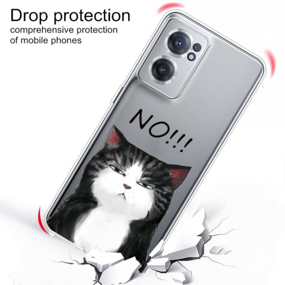 Hoesje voor OnePlus Nord CE 2 5G Grumpy Cat