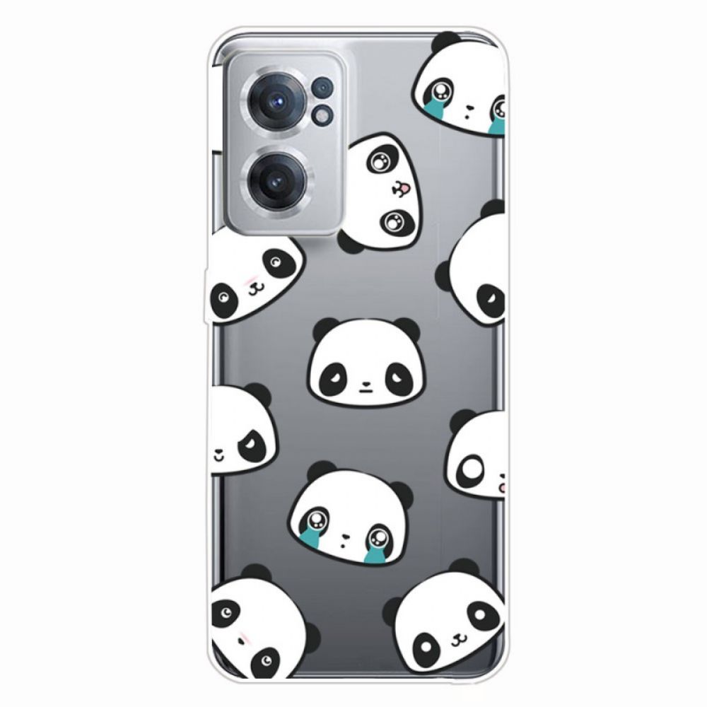 Hoesje voor OnePlus Nord CE 2 5G Panda Tieten