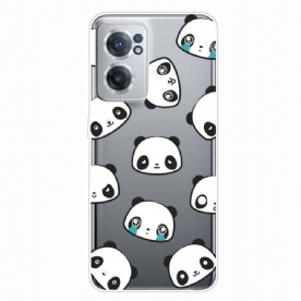 Hoesje voor OnePlus Nord CE 2 5G Panda Tieten