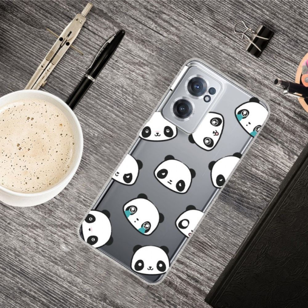 Hoesje voor OnePlus Nord CE 2 5G Panda Tieten