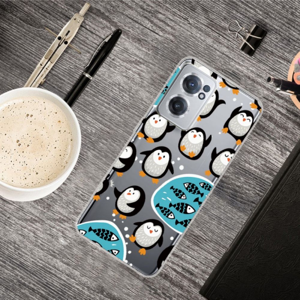 Hoesje voor OnePlus Nord CE 2 5G Pinguïn Waanzin