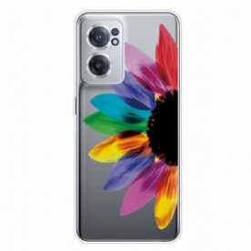 Hoesje voor OnePlus Nord CE 2 5G Regenboog Zonnebloem