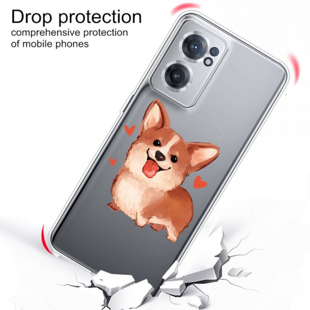 Hoesje voor OnePlus Nord CE 2 5G Vrolijke Puppy