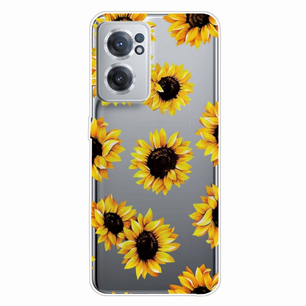 Hoesje voor OnePlus Nord CE 2 5G Zonnebloemen