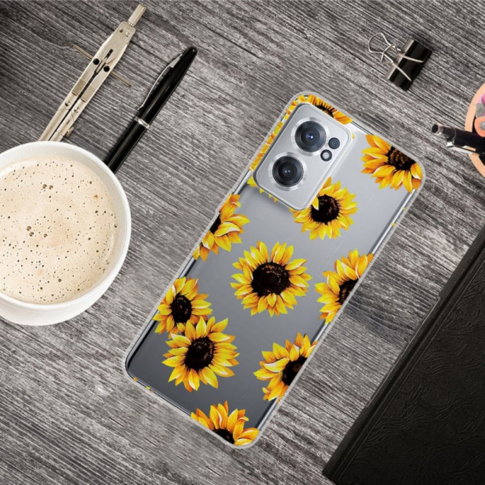 Hoesje voor OnePlus Nord CE 2 5G Zonnebloemen