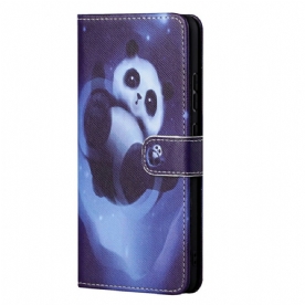 Leren Hoesje voor OnePlus Nord CE 2 5G Nacht Panda