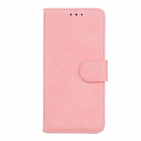 Leren Hoesje voor OnePlus Nord CE 2 5G Pastelkleurig Kunstleer