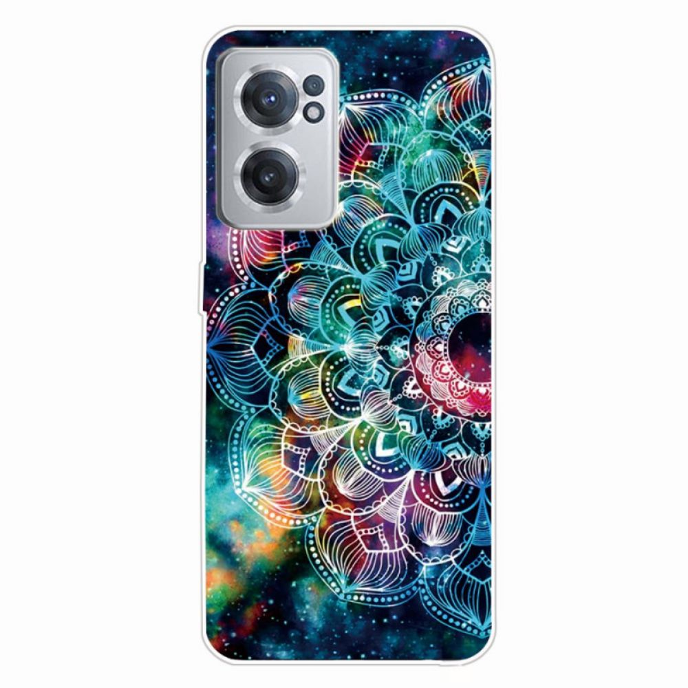 Telefoonhoesje voor OnePlus Nord CE 2 5G Psychedelische Mandala