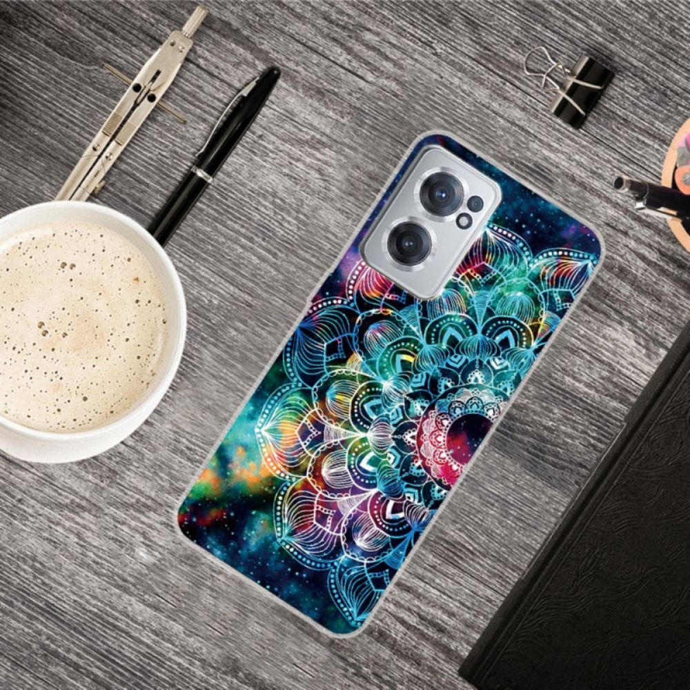 Telefoonhoesje voor OnePlus Nord CE 2 5G Psychedelische Mandala