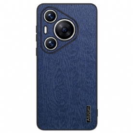 Hoesje Huawei Pura 70 Pro Houtstructuur