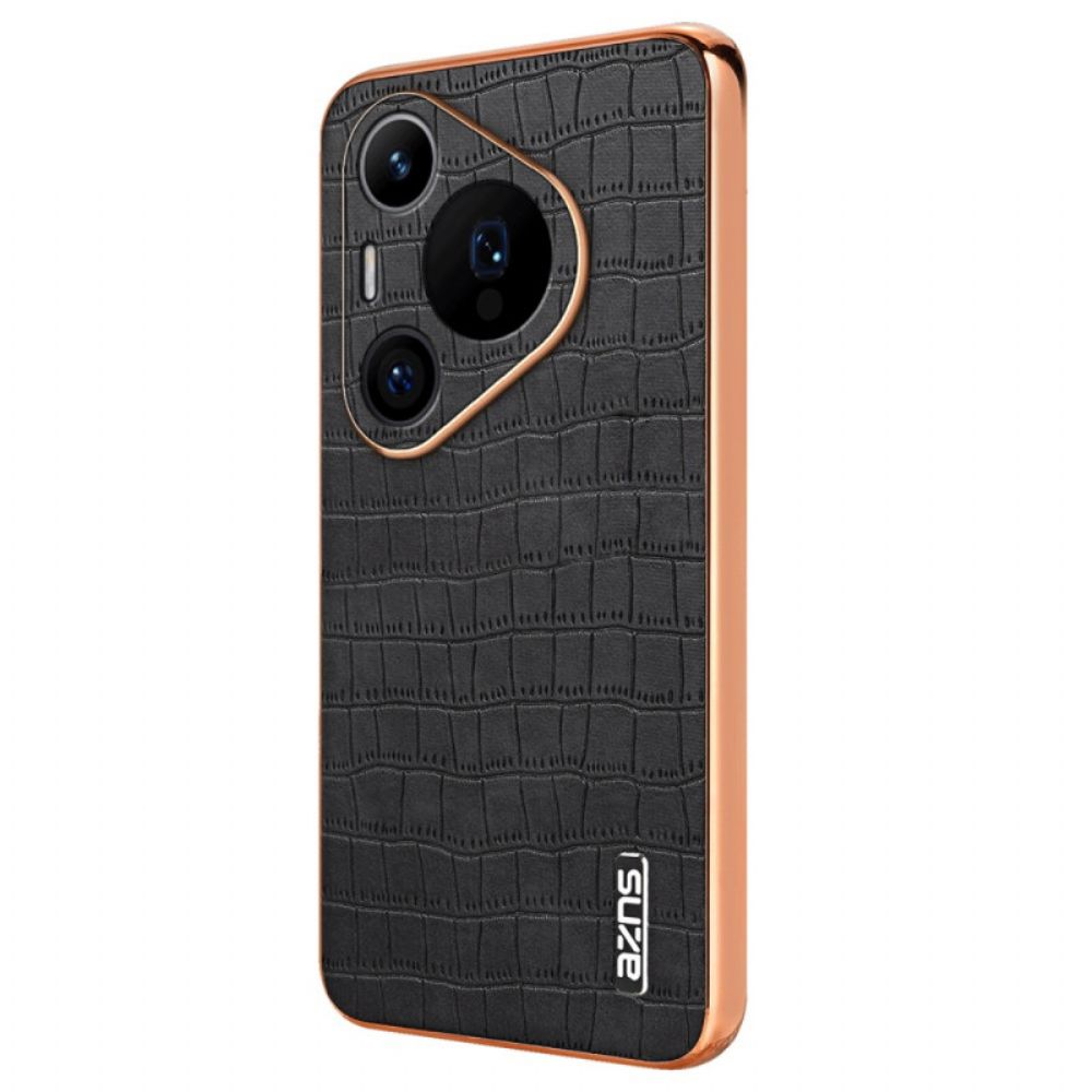 Hoesje Huawei Pura 70 Pro Krokodilpatroon Azns