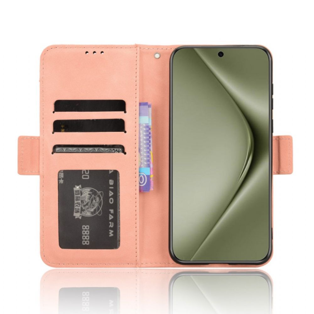 Leren Hoesje Huawei Pura 70 Pro Multikaarten