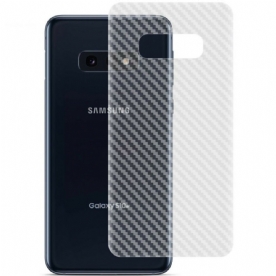 Achterste Beschermfolie Voor Samsung Galaxy S10E Carbon Style Imak