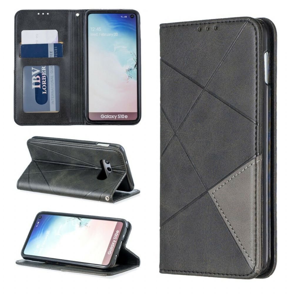 Bescherming Hoesje voor Samsung Galaxy S10e Folio-hoesje Artiestenstijl