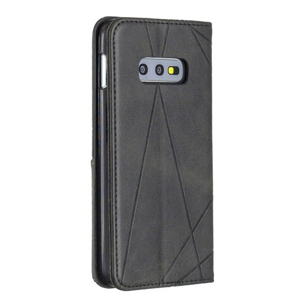 Bescherming Hoesje voor Samsung Galaxy S10e Folio-hoesje Artiestenstijl