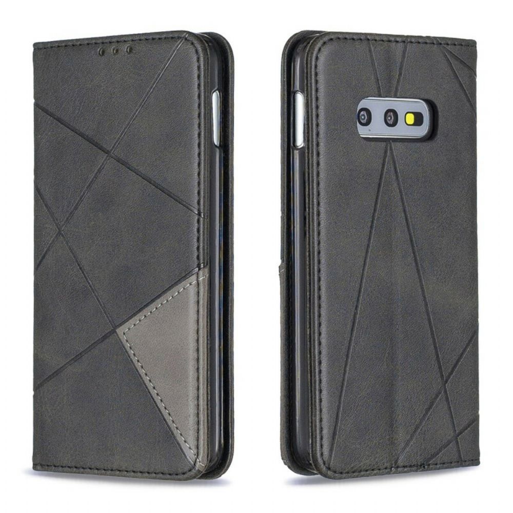 Bescherming Hoesje voor Samsung Galaxy S10e Folio-hoesje Artiestenstijl