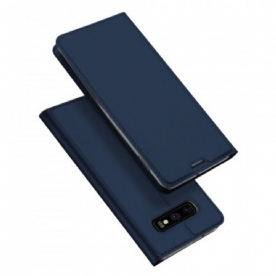 Bescherming Hoesje voor Samsung Galaxy S10e Folio-hoesje Eerste Klas Serie