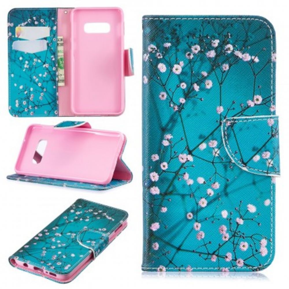 Flip Case voor Samsung Galaxy S10e Bloeiende Boom