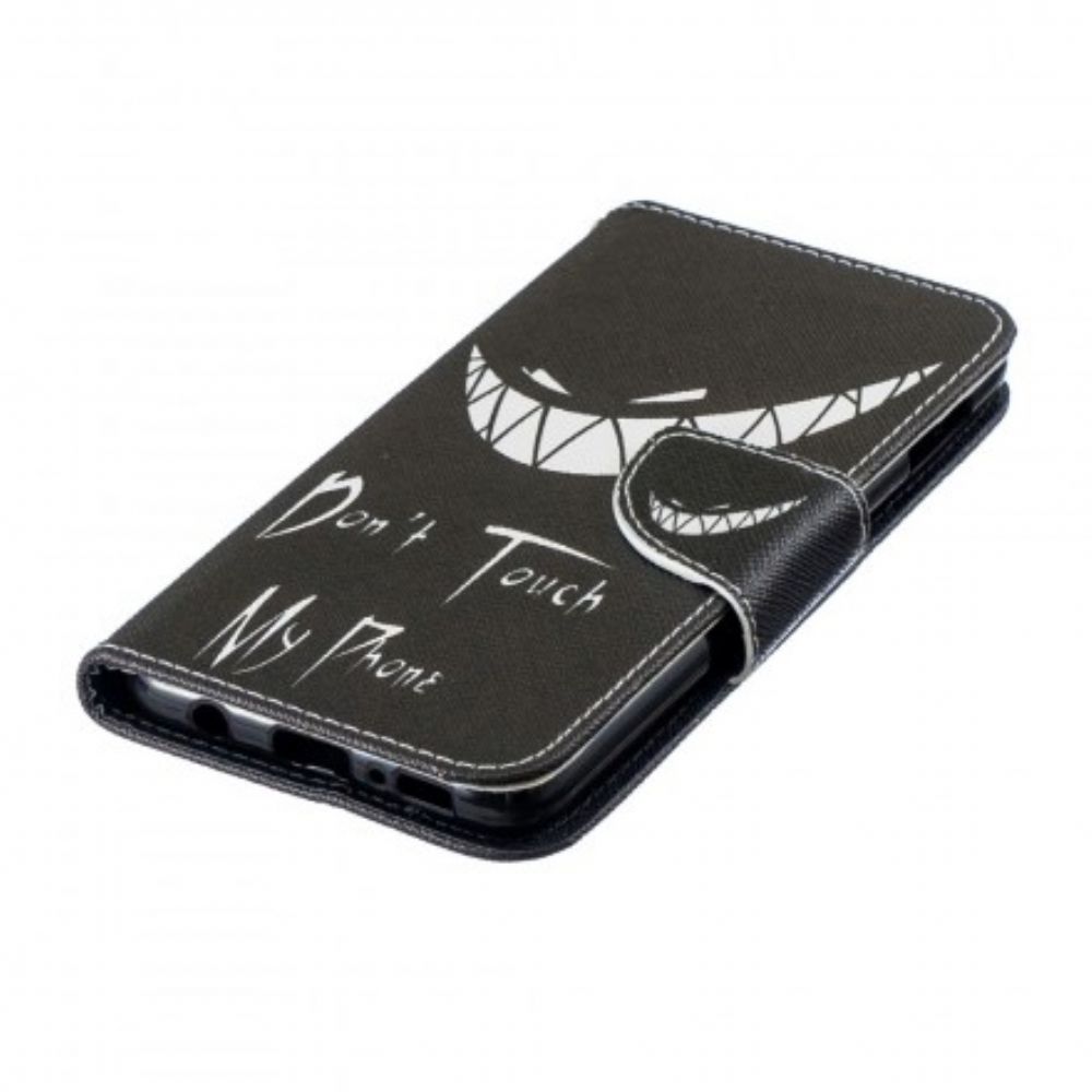 Flip Case voor Samsung Galaxy S10e Duivelstelefoon