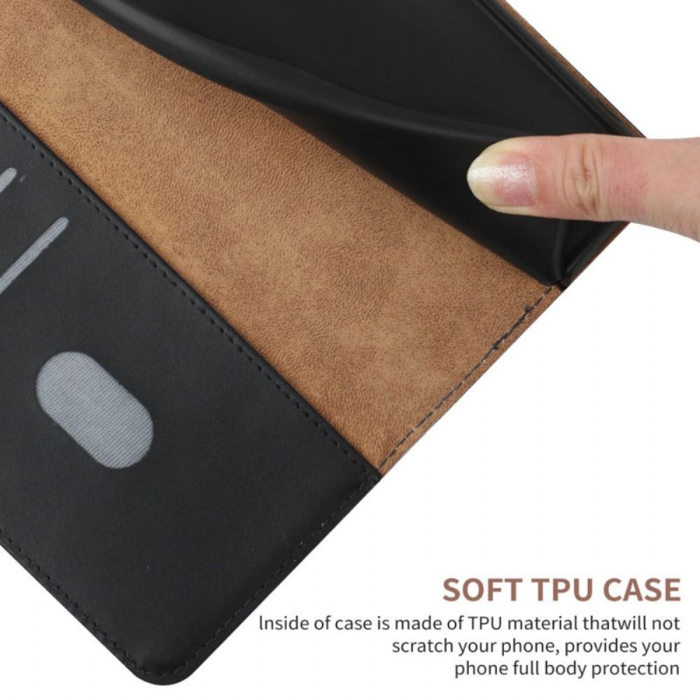 Flip Case voor Samsung Galaxy S10e Echt Nappaleer