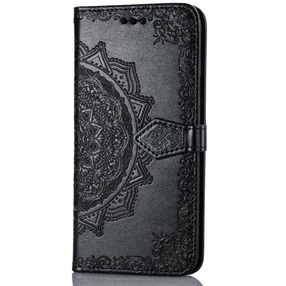 Folio-hoesje voor Samsung Galaxy S10e Mandala Van Middelbare Leeftijd