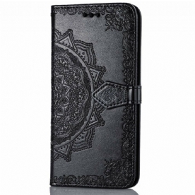 Folio-hoesje voor Samsung Galaxy S10e Mandala Van Middelbare Leeftijd