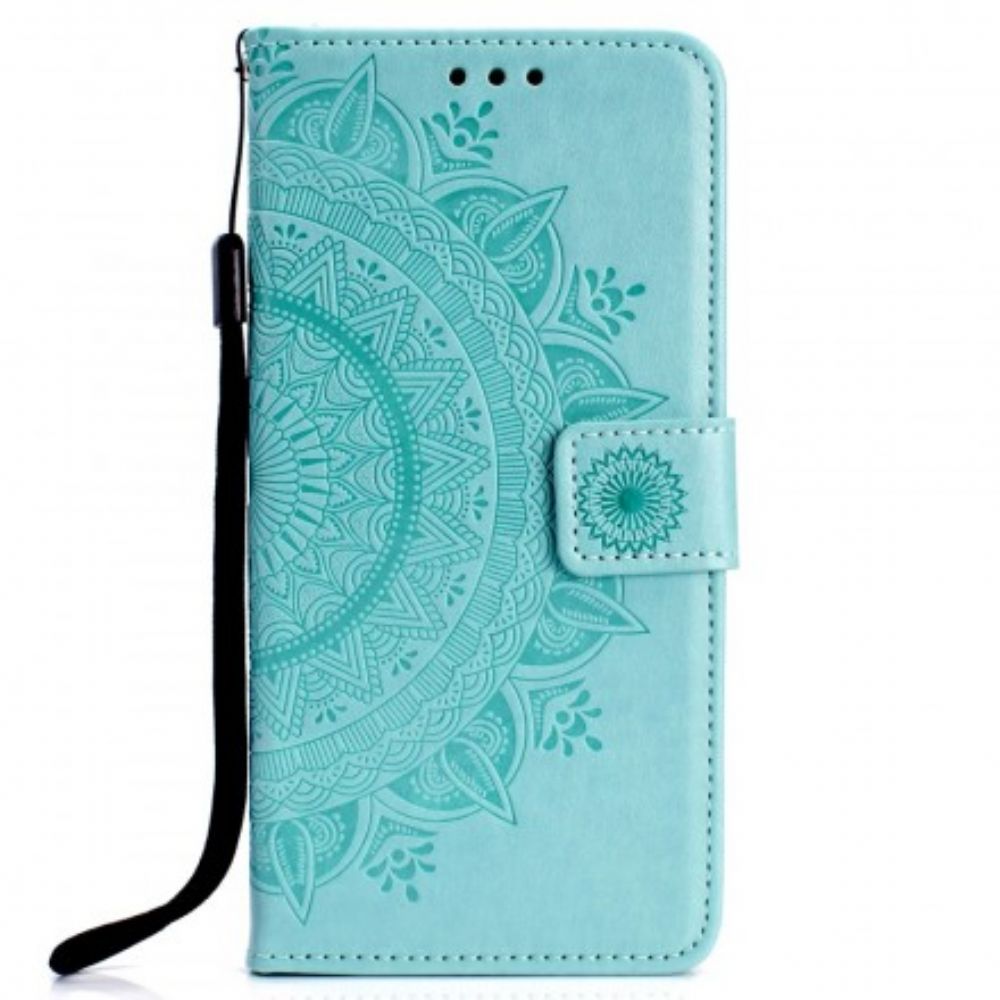 Folio-hoesje voor Samsung Galaxy S10e Zonnemandala