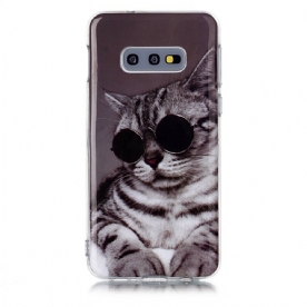 Hoesje voor Samsung Galaxy S10e Kat Wees Cool