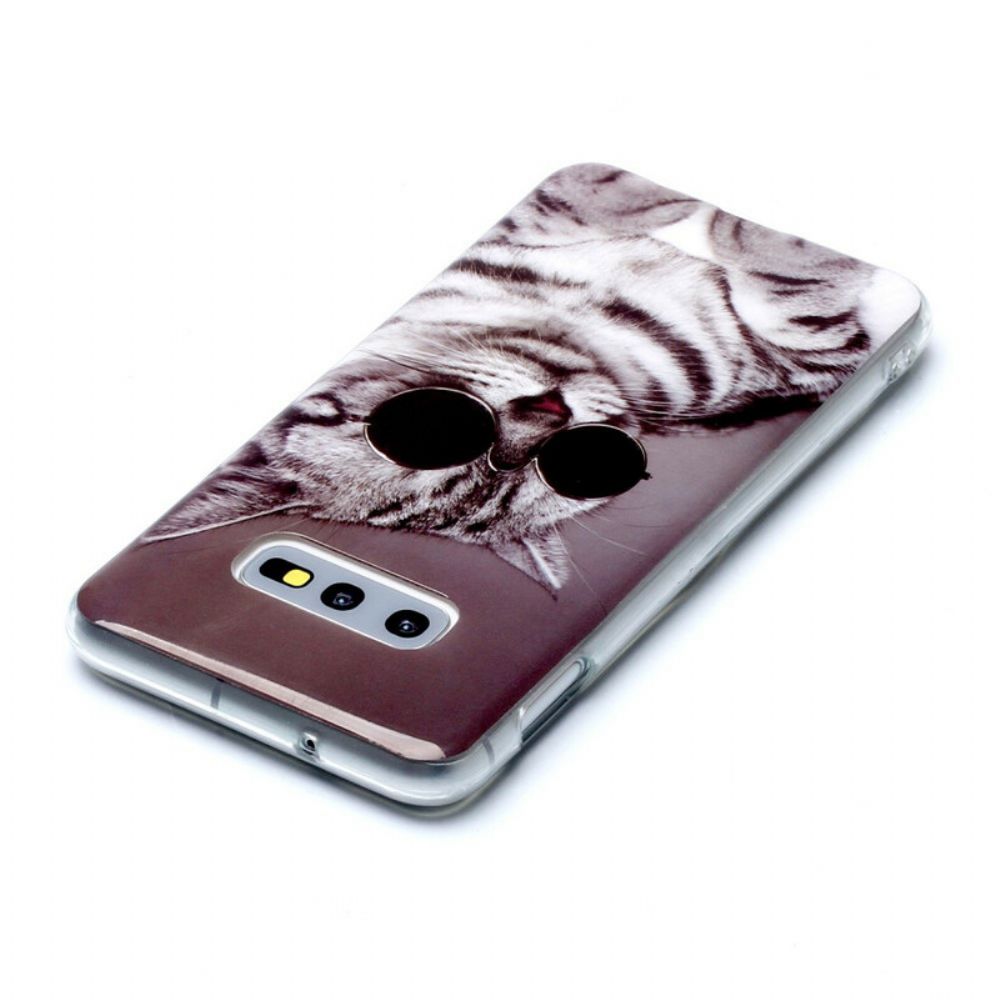 Hoesje voor Samsung Galaxy S10e Kat Wees Cool