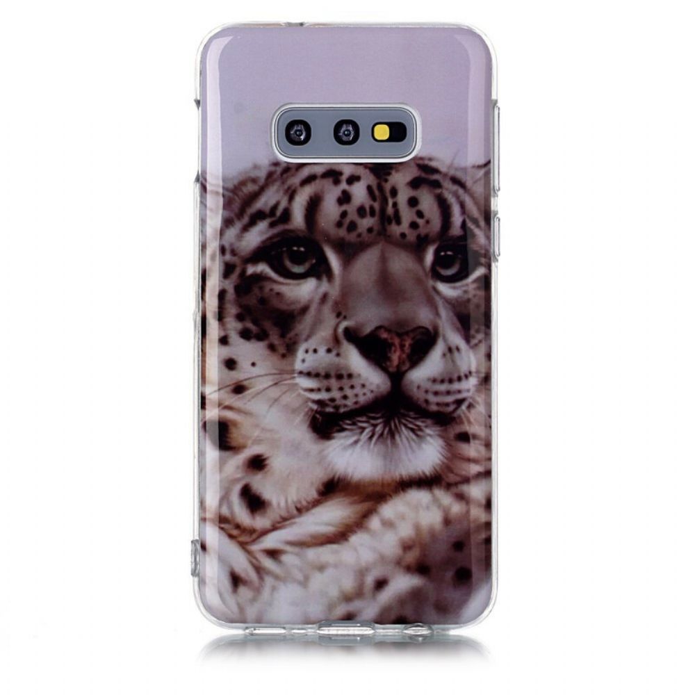 Hoesje voor Samsung Galaxy S10e Koninklijke Tijger