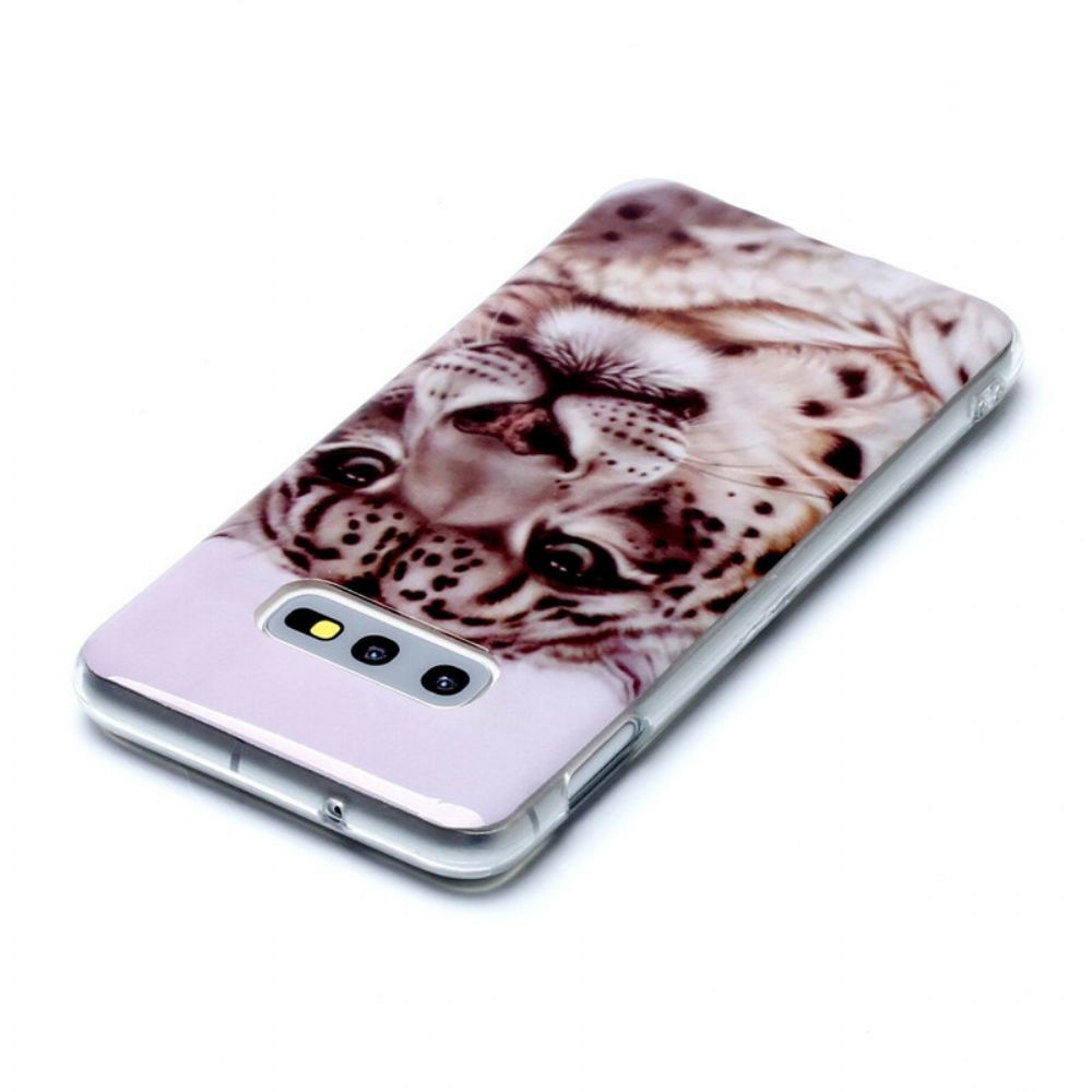 Hoesje voor Samsung Galaxy S10e Koninklijke Tijger