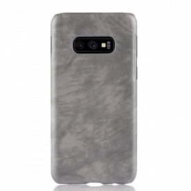 Hoesje voor Samsung Galaxy S10e Lichi Leereffect