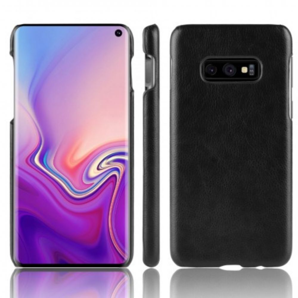 Hoesje voor Samsung Galaxy S10e Lichi Leereffect