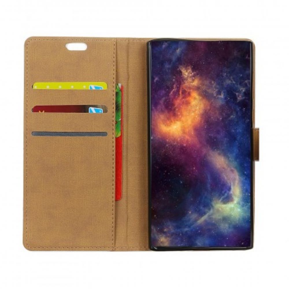 Leren Hoesje voor Samsung Galaxy S10e Kunstleer