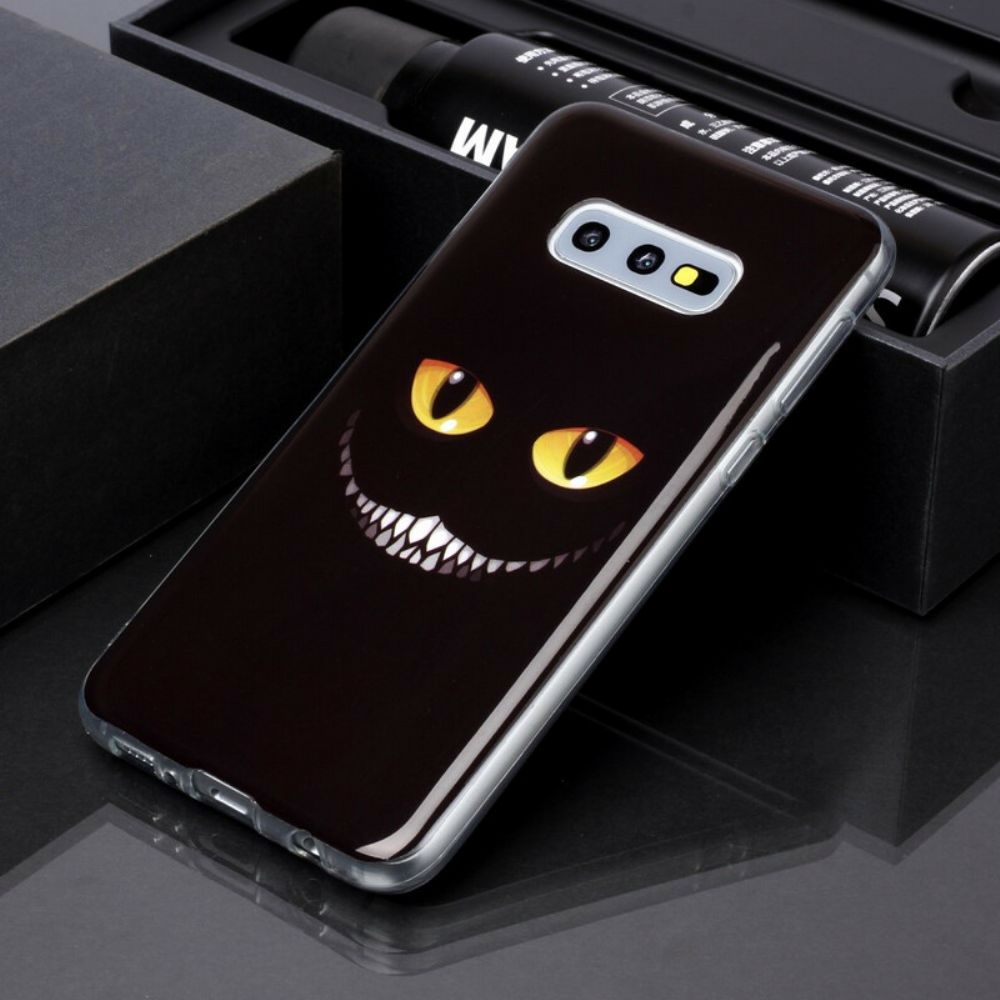 Telefoonhoesje voor Samsung Galaxy S10e Duivelskat