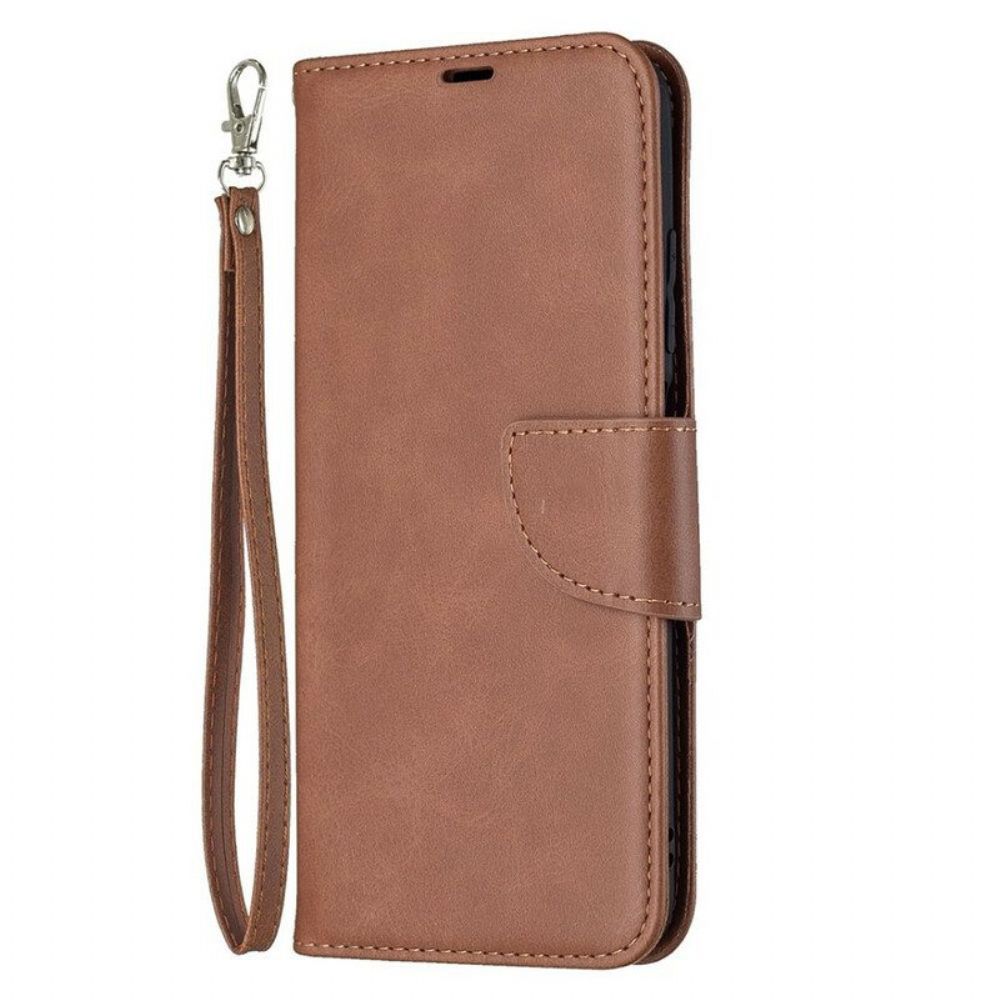 Folio-hoesje voor Poco M3 Pro 5G Flip Case Gladde Flap Schuin