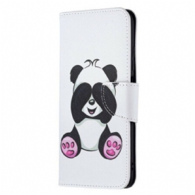 Folio-hoesje voor Poco M3 Pro 5G Panda-plezier